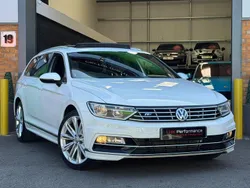 White Used 2016 VW Passat R-line Estate | £13,995 (Expensive)