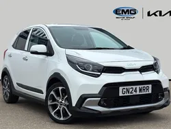 Clear white Used 2024 Kia Picanto X-Line Hatchback | £15,795 (Fair price)