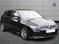Black Used 2024 VW Golf VIII R-line Hatchback | £24,848 (Fair price)