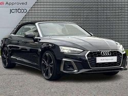 Black Used 2022 Audi A5 Cabriolet Comfort Cabriolet | £26,980 (Good price)