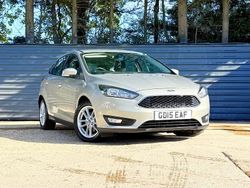 Silver Used 2015 Ford Focus Zetec Hatchback | £4,895 (Fair price)