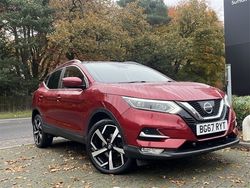 Red Used 2017 Nissan Qashqai S SUV | £11,997 (A bit pricey)