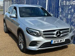 Silver Used 2016 Mercedes GLC250 AMG line Estate | £13,990 (Good price)