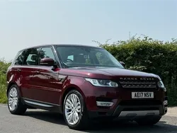 Red Used 2017 Land Rover Range Rover Sport HSE SUV | £21,999 (Good price)