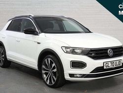 White Used 2021 VW T-Roc R-line SUV | £17,722 (Good price)
