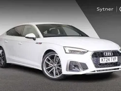 White Used 2024 Audi A5 Sportback S-Line Hatchback | £31,000 (Good price)