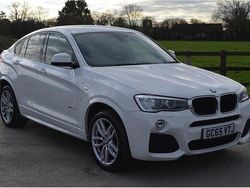 White Used 2015 BMW X4 M Sport SUV | £14,989 (Fair price)