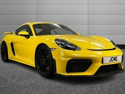 Yellow Used 2021 Porsche Cayman GT4 Coupe | £75,000 (Fair price)