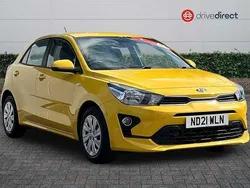 Metallic tropical yellow Used 2021 Kia Rio Hatchback | £10,200 (Fair price)