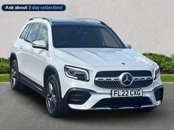 White Used 2022 Mercedes GLB200 AMG Line Premium Plus SUV | £26,499 (Good price)