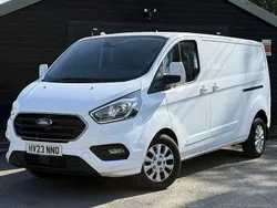 White Used 2023 Ford Transit Custom Limited Van | £13,990 (Super price)