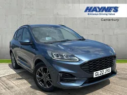 Blue Used 2022 Ford Kuga ST-Line SUV | £21,499 (Good price)