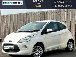 White Used 2014 Ford Ka Zetec Hatchback | £3,499 (Expensive)