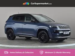 Blue/black Used 2021 Jeep Compass SUV | £16,997 (Fair price)