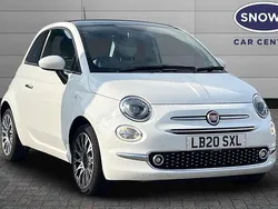 White Used 2019 Fiat 500 Star Hatchback | £8,859 (Fair price)