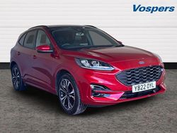 Red Used 2022 Ford Kuga ST-Line X SUV | £21,895 (Fair price)