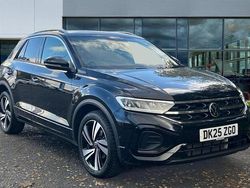 Black Used 2025 VW T-Roc R-line SUV | £28,791 (Fair price)