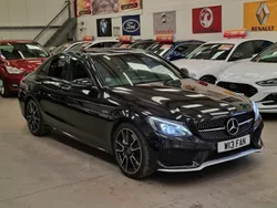 Black Used 2018 Mercedes C43 AMG Premium Plus Sedan | £21,995 (A bit pricey)