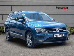 Blue Used 2021 VW Tiguan Allspace Match SUV | £19,499 (Super price)