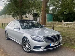 Silver Used 2016 Mercedes S350 AMG line Sedan | £16,495 (Fair price)