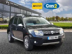 Black Used 2016 Dacia Duster Lauréate SUV | £6,090 (Fair price)