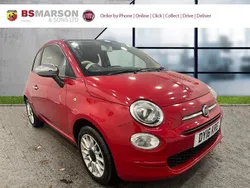 Red Used 2016 Fiat 500C Pop Star Cabriolet | £6,795