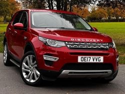 Red Used 2017 Land Rover Discovery Sport HSE Luxury SUV | £11,495 (Fair price)