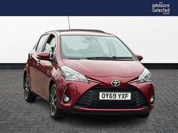 Red Used 2019 Toyota Yaris Hatchback | £10,695 (Fair price)