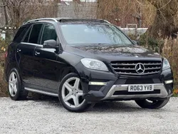 Black Used 2013 Mercedes ML350 AMG SUV | £11,800 (Fair price)