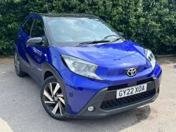 Blue Used 2022 Toyota Aygo Hatchback | £12,299 (Fair price)