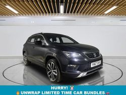 Black Used 2017 Seat Ateca 4Drive SUV | £10,499 (Good price)