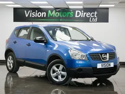 Blue Used 2009 Nissan Qashqai Visia SUV | £1,680 (Expensive)