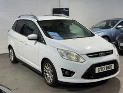 White Used 2012 Ford Grand C-Max Titanium MPV | £2,250 (Fair price)