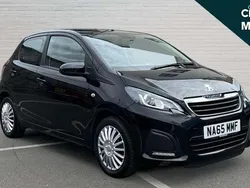 Black Used 2016 Peugeot 108 Active Hatchback | £9,370 (Fair price)