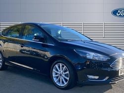 Black Used 2016 Ford Focus Titanium Hatchback | £6,400 (Fair price)