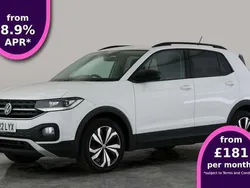 White Used 2022 VW T-Cross Black Edition SUV | £14,246 (Good price)