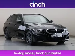 Black Used 2021 BMW 330 M Sport Estate | £25,589 (Good price)