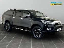 Black Used 2017 Toyota HiLux Pickup | £16,395 (Good price)