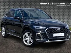 Black Used 2021 Audi Q5 S-Line SUV | £31,562 (Good price)