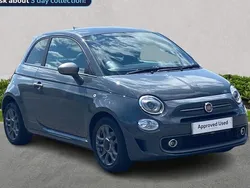 Grey Used 2019 Fiat 500 S Hatchback | £8,568 (Fair price)