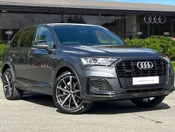 Grey Used 2022 Audi Q7 Black Edition SUV | £41,350 (Fair price)