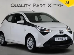 White Used 2021 Toyota Aygo X-play Hatchback | £7,879 (Good price)