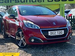 Red Used 2016 Peugeot 208 GT-line Hatchback | £5,200 (Fair price)