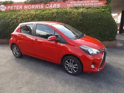 Red Used 2015 Toyota Yaris Hatchback | £8,995 (Fair price)