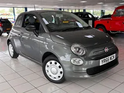Grey Used 2016 Fiat 500 Pop Hatchback | £5,489 (Fair price)