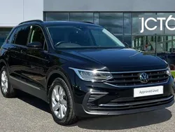 Black Used 2021 VW Tiguan Life SUV | £19,488 (Fair price)