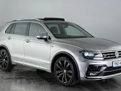Silver Used 2018 VW Tiguan R-line SUV | £18,800 (Expensive)