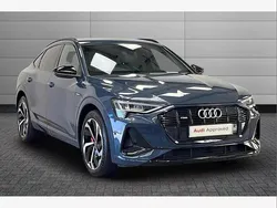 Blue Used 2022 Audi e-tron Sportback Black Edition SUV | £28,490 (Fair price)