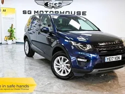 Blue Used 2017 Land Rover Discovery Sport SE SUV | £12,895 (Good price)