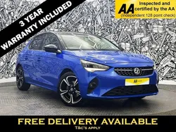 Blue Used 2021 Vauxhall Corsa Elite Hatchback | £12,295 (Fair price)